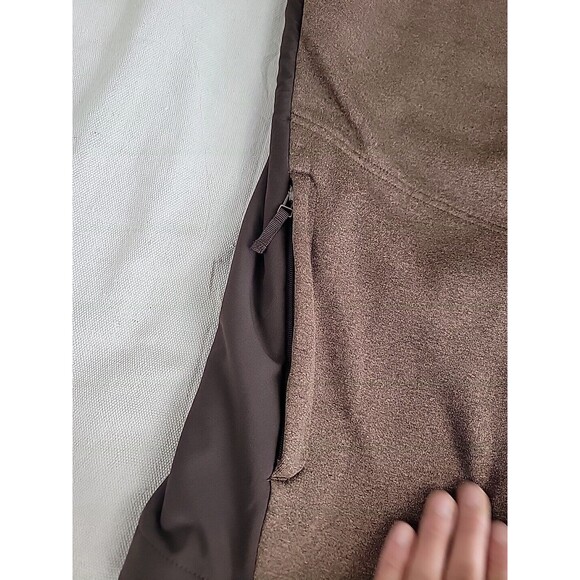 Exofficio Vest Mens L Brown Full Zip Pockets Wool Blend Outdoor Hiking Dad EUC - Picture 6 of 14